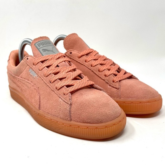 Puma Suede‎ Classic Salmon Womens 8 - Picture 2 of 8